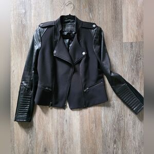 BCBGMaxAzria Black Leather Jacket